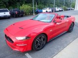 2020 Ford Mustang GT Premium Convertible Front 3/4 View