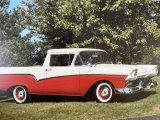 1957 Flame Red Ford Ranchero Custom #144728466