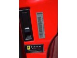 2004 Ferrari 360 Spider F1 Info Tag