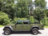 2021 Sarge Green Jeep Gladiator Rubicon 4x4 #144741758