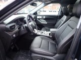2022 Ford Explorer Limited 4WD Ebony Interior