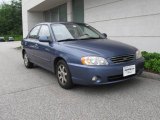 Slate Blue Kia Spectra in 2003