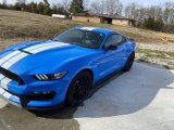 Lightning Blue Ford Mustang in 2017