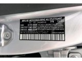 2022 CLA Color Code for Iridium Silver Metallic - Color Code: 775