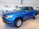 2022 Bright Blue Metallic Chevrolet Colorado LT Crew Cab 4x4 #144764669