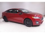 Rapid Red Ford Fusion in 2020