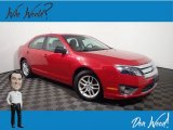 2012 Red Candy Metallic Ford Fusion S #144764686