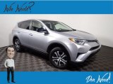 Silver Sky Metallic Toyota RAV4 in 2018