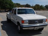 1989 Colonial White Ford F350 XLT Lariat Crew Cab #144764621