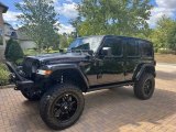 2021 Black Jeep Wrangler Unlimited Rubicon 4x4 #144771867