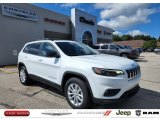 2022 Bright White Jeep Cherokee Latitude Lux 4x4 #144777107