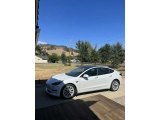 2022 Tesla Model 3 Pearl White Multi-Coat