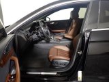 2018 Audi A5 Sportback Premium quattro Nougat Brown Interior
