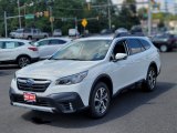Crystal White Pearl Subaru Outback in 2022