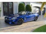 Brilliant Blue Metallic Mercedes-Benz SL in 2017