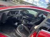 2013 Tesla Model S P85 Performance Black Interior