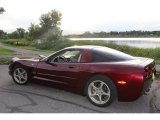 2003 50th Anniversary Red Chevrolet Corvette Coupe #144804745