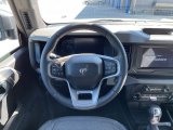 2022 Ford Bronco Big Bend 4x4 4-Door Steering Wheel