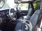 2023 Jeep Wrangler Unlimited Rubicon 4XE Hybrid Black Interior