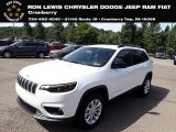 2022 Bright White Jeep Cherokee Latitude Lux 4x4 #144813372