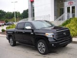 2021 Midnight Black Metallic Toyota Tundra Platinum CrewMax 4x4 #144828902