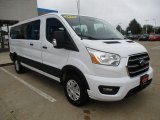 2020 Ford Transit Passenger Wagon XLT 350 LR Extended Front 3/4 View