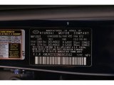 2021 GV80 Color Code for Adriatic Blue - Color Code: RY5