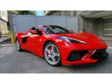 2023 Chevrolet Corvette Stingray Convertible Front 3/4 View