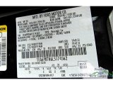2020 Mustang Color Code for Shadow Black - Color Code: G1