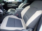 2021 Ford Bronco Wildtrak 4x4 2-Door Front Seat