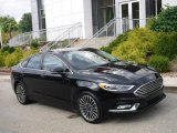 2017 Shadow Black Ford Fusion SE AWD #144860137