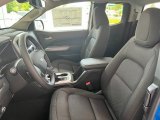 2022 Chevrolet Colorado LT Extended Cab Jet Black Interior
