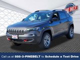 2022 Granite Crystal Metallic Jeep Cherokee Trailhawk 4x4 #144875744