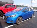 2020 Nissan Versa Electric Blue Metallic