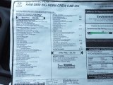 2022 Ram 2500 Big Horn Crew Cab Night Edition 4x4 Window Sticker