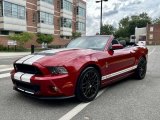 2013 Ford Mustang Shelby GT500 SVT Performance Package Convertible Front 3/4 View