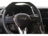 2020 Infiniti Q50 3.0t Red Sport 400 AWD Steering Wheel