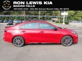 Currant Red Kia Forte in 2023