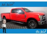 2019 Race Red Ford F250 Super Duty XLT Crew Cab 4x4 #144883927