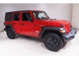 2021 Firecracker Red Jeep Wrangler Unlimited Sport 4x4 #144883945