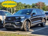 2020 Agate Black Metallic Ford Explorer ST 4WD #144892313