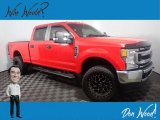 Race Red Ford F250 Super Duty in 2022