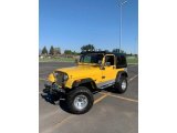 1985 Jeep CJ7 Custom Yellow