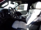 2022 Ford F150 Lightning Platinum 4x4 Black/Slate Interior