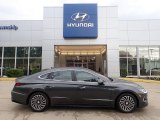 2023 Portofino Gray Hyundai Sonata SEL Hybrid #144911449