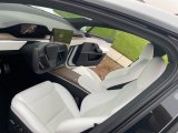 2022 Tesla Model X AWD White/Black Interior