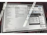 2022 Mercedes-Benz AMG GT 43 Window Sticker