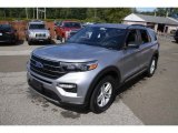 2020 Iconic Silver Metallic Ford Explorer XLT 4WD #144925705