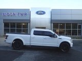 White Platinum Ford F150 in 2019