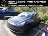 2021 Solid Black Tesla Model Y Long Range AWD #144931269